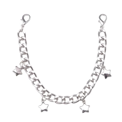 XFUYI Zarte Stiefelkette, Punk-Schuhkette, Stiefelarmband, Unisex-Hosenkette, Coole ästhetische Kette für den Alltag und Partys von XFUYI