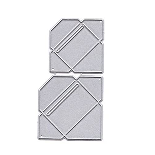 XFUYI ope Metall-Stanzformen Stempel Bastelvorlagen Formschablonen zum Prägen Scrapbooking Dekoration Karbonstahl von XFUYI