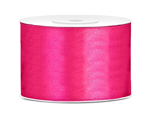 Satinband Dekoband 50 mm breit (pink) Babybauch Schleifen binden von XGAGHB