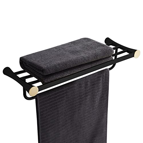 XGGXBYS Platzsparendes Badezimmer Handtuchhalter Hotel WC Kleiderhaken Badezimmer WC WC Regal Eckregal Küchenregal Badezimmerregal (Farbe: A) von XGGXBYS