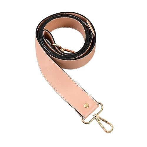 XHBYW 140 cm rosa Handtaschenketten-Ersatzband, verstellbar, strapazierfähiges Leder, Kuriergurt für Crossbody, Schultertasche von XHBYW