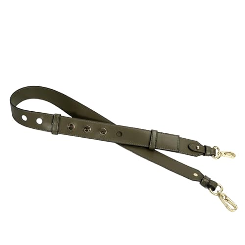 XHBYW Verstellbarer Schultergurt, strapazierfähiges Leder, Kuriergurt, 3,8–110 cm, bequemer Ersatz-Schultergurt, gebrochenes Weiß von XHBYW