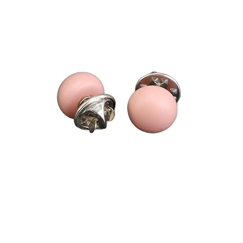 XHHYQ 20 Stück 11 mm rosa unsichtbare Knöpfe, langlebige Sicherheitsbrosche, dekorative Blusennadeln für Kleider, Bescheidenheit und Kleidungsdekoration von XHHYQ