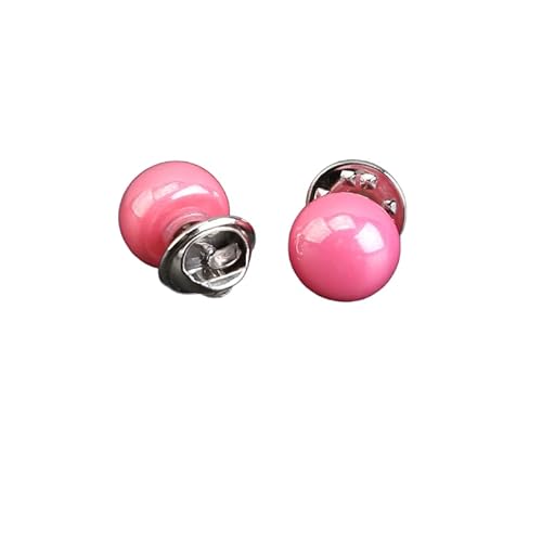 XHHYQ 20 Stück 11 mm rosa unsichtbare Knöpfe, langlebige Sicherheitsbrosche, dekorative Blusennadeln für Kleider, Bescheidenheit und Kleidungsdekoration von XHHYQ