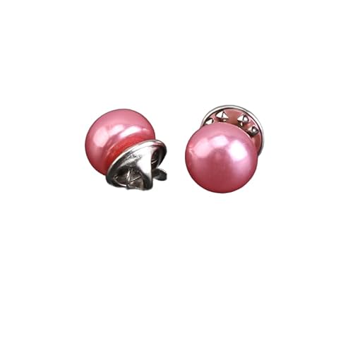 XHHYQ 20 Stück 11 mm rosa unsichtbare Knöpfe, langlebige Sicherheitsbrosche, dekorative Blusennadeln für Kleider, Bescheidenheit und Kleidungsdekoration von XHHYQ