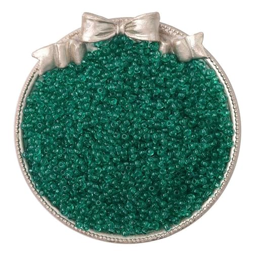 XHHYQ Glasperlen, 2/3/4 mm, zur Schmuckherstellung, Ponyperlen, Reisperlen, Mini-Rocailles-Perlen für Armbänder, DIY-Bastelperlen, Perlen, 800–5000 Stück von XHHYQ