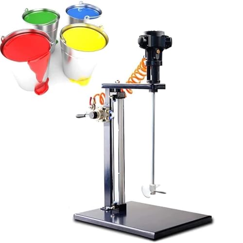 XHSMYXGS Pneumatische Farbmischermaschine, automatische Farbrührmaschine aus Edelstahl, Luftrührer-Farbmischwerkzeug zum Rühren von Farbe von XHSMYXGS