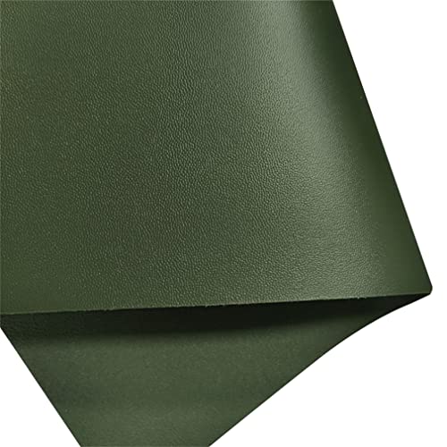 XHT Premium Doppelseitig Kunstleder, 1,7 mm dick, einfarbig, PU-Lederrolle für Schlüsselanhänger, Gürtel, Schmuckherstellung, Dunkelgrün XHT Premium Doppelseitig Kunstleder, 1,7 mm dick, einfarbig, PU-Lederrolle für Schlüsselanhänger, Gürtel, Schmuckherstellung, Dunkelgrün von XHT