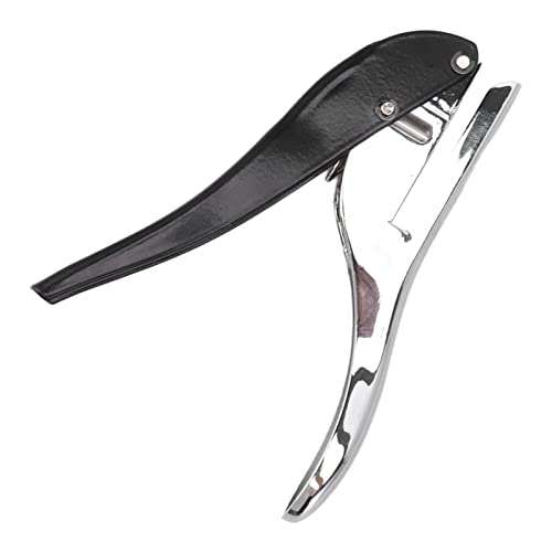 XHTLLO Mini-Lochstanzer, 8 mm, Stahl, tragbare Stanzzange, genaue Positionierung, rutschfest, für Papier, PVC, Karton (8mm / 0.3in Sealing Skin Punching Pliers, 2.8x8mm) von XHTLLO