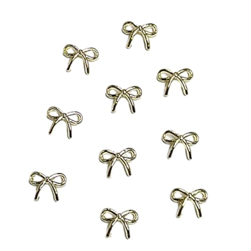 10 x Schmetterlings-Juwelen aus Legierung, um Ihren Nägeln für Damen und Mädchen einen modischen Look zu verleihen von XIAHIOPT