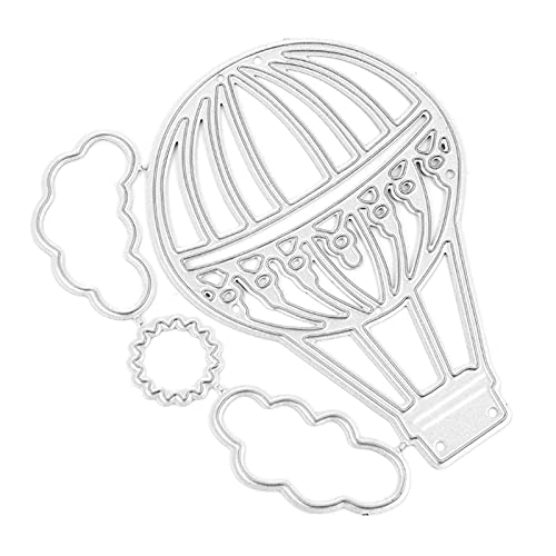 Heißluftballon-Metall-Stanzformen für Scrapbooking, Karten, Fotoalbum, Vorlage, Dekoration, Handwerk von XIAHIOPT