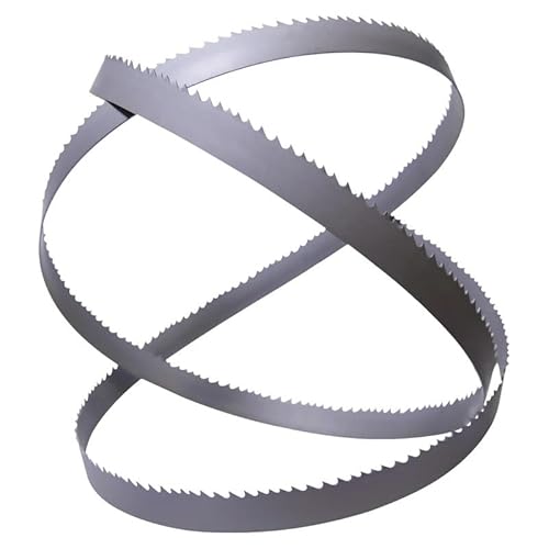 1 Stück Bandsägeblätter 1500–4000 mm x 19 mm x 0,9 mm oder 0,75 x 0,035 Zoll, Bi-Metall for Schneiden von Holz und Metall(93 inch) von XIAONIYI