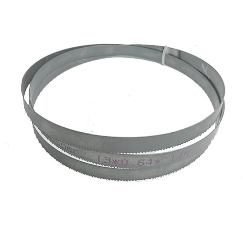 1 Stücke M42 112 "x 1/2" X 0,25 "Oder 2819mm * 13mm * 0,65mm * 14tpi Bi-Metall M42 Metall Band Sägeblatt von XIAONIYI