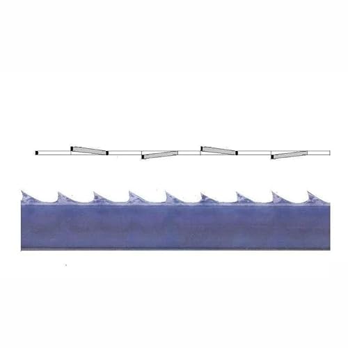 2 Bandsägeblätter 1820 x 6,35 mm x 0,35 Bandsägewerkzeug 6TPI Sägewerk von XIAONIYI