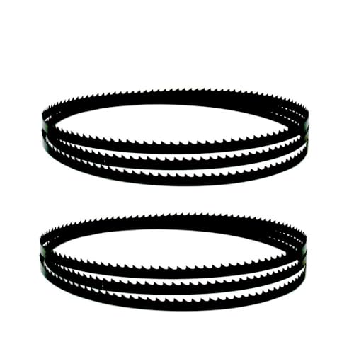 2 stücke Carbon Bandsägeblätter 2240mm x 6,3mm Band Säge 3 4 10 14 TPI Holzbearbeitung Werkzeuge for METABO BAS 315/316/317/318(4TPI,0.35mm) von XIAONIYI