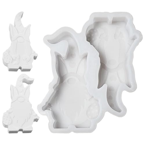 XIAOXIAOYU harzform,Osterhase Silikonform | e Ostern Silikonformen - -Tonform, kreatives Urlaubszubehör für Ton, Gips, Epoxidharz, Beton von XIAOXIAOYU