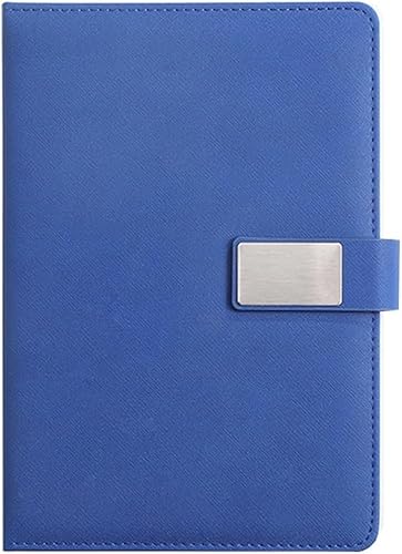 Notizblock mit Schnalle Business Notebook A5 intime Notebook Notizblock(White-style) von XIAOYIWIN