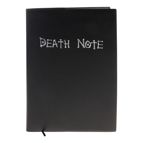 Notizbuch, neues Death Note-Cosplay-Notizbuch und Federstift, Buch, Animationskunst, Schreibtagebuch for die Arbeit, das Studium(20.5cmx14.5cm) von XIAOYIWIN