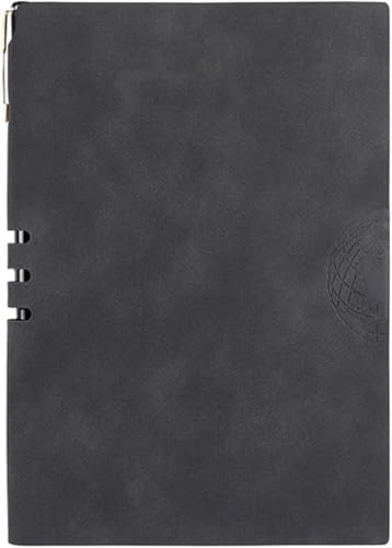 Tagebuch Notizbuch Buch Floppy Book Notizbuch Business Notizblock(Gray3) von XIAOYIWIN