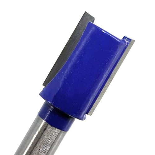 XIBIO 1 stück 8mm Schaft Gerade Bit Hartmetall Doppelflöte Fräser Fräser for Holz Holzbearbeitung Werkzeug C08-002 (Color : 8x8x20mm) von XIBIO