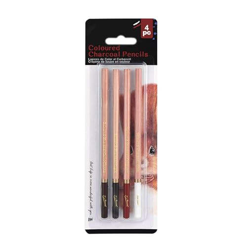 2/3/4 Stück/Set Skizzieren Highlight Stift Weiß Kohlestift Zeichnen Weiße Bleistifte Professionelle Skizzierstifte von XINAJUND