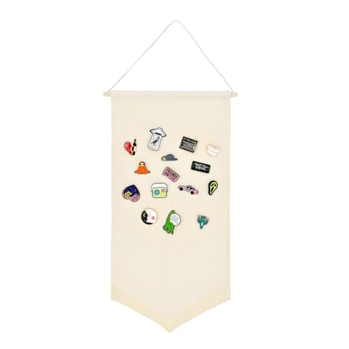 Wandaufhängung Brosche Schmuck Aufbewahrungsbox Wand Display Ständer orden aufbewahrung Pin Display Banner Halter, Ohrringe Halskette Glitzer Pin Sammlung Organizer von XINBAIJI