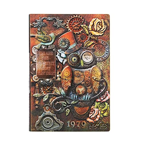 Notizbuch A5 Retro Schreibblock Mittelalter Liniert Tagebuch Hardcover Reisetagebuch Halloween Notizblock 3D Notebook Geprägt Travel Journal 200 Seiten Notizhefte Geburtstaggeschenk Schreibheft von XINCHIUK