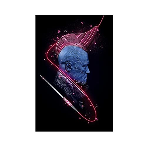 Classic Yondu Udonta Michael Rooker Movie Hero 1 Leinwand-Poster, Wandkunst, Dekordruck, Gemälde für Wohnzimmer, Schlafzimmer, Dekoration, ungerahmt: 50 x 75 cm von XINGBA