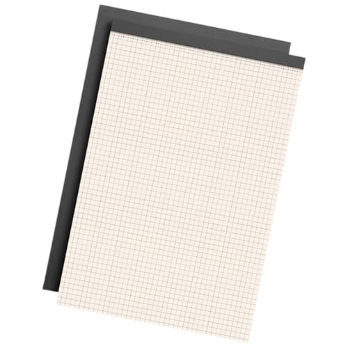 Ein 4-80-Blatt Millimeterpapierblock Mit Kartonrückseite Viereckiges Rasterpapier Leicht Abreißbare Perforationen Graphik Notizblöcke Für Die Schule von XINGLIDA