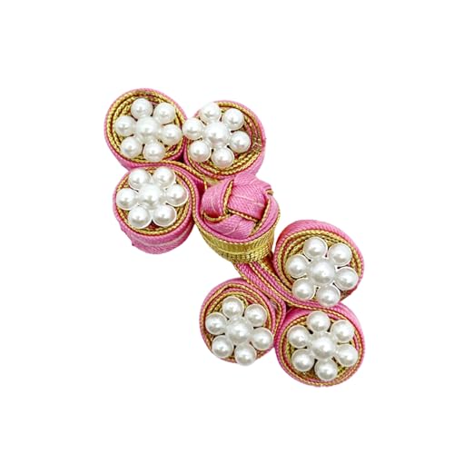 XINGLIDA Cheongsam Knöpfe mit Perlen, chinesische Knoten, handgefertigte Nähverschlüsse für Frauen von XINGLIDA