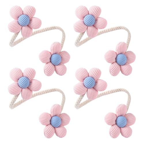 XINGLIDA Elegante Bunte Blumen Vorhang Krawatten Raffhalter Clips Pack Japanische Stile Blumen Halterungen Für Stilvolle Heimdekorationen von XINGLIDA