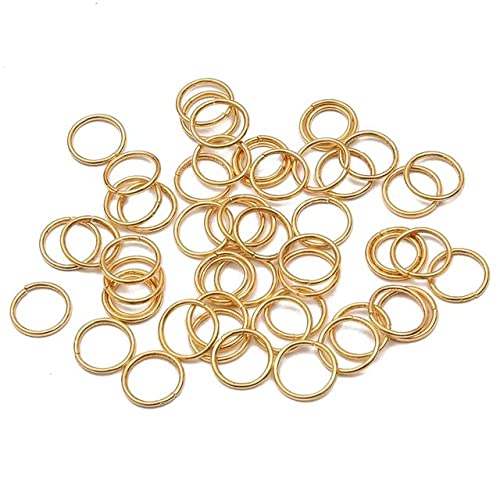 XINGMA 200 Teile/los 3-20 mm Schleife Schlüssel Split Verschluss Metall Biegeringe Silber Gold Mix Farbe Split Ringe Anschlüsse Erkenntnisse für die Schmuckherstellung von XINGMA