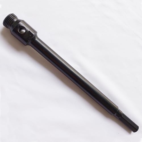 Kernbohrer-Adapter, Sechskantschaft, 7/16 Zoll für Umwandlungsbohrgewinde (männlich: 1/2 BSP, Länge: 240 mm) von XINGXIN