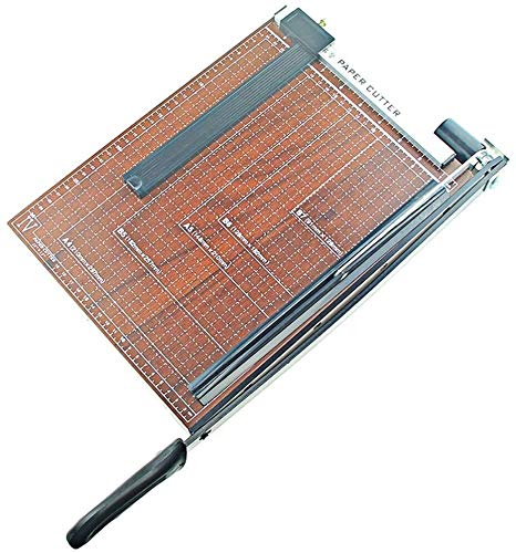 XINYUNFEI Papierschneider a4 Maschine Papierschneider, Fotos Schneiden Messer, A4 Papierschneider 12inch Papierschneider Mit Automatischer Sicherheit Safeguard Guillotine(Brown) von XINYUNFEI