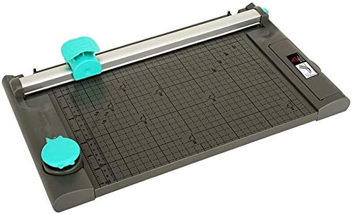 XINYUNFEI Papierschneider a4 Maschine Papierschneider, Papierschneider Multifunktions-Papierschneider 4-in-1-wellenförmige Linie Punktierte Ausgefallene Schnittdicke 0,6 Mm von XINYUNFEI