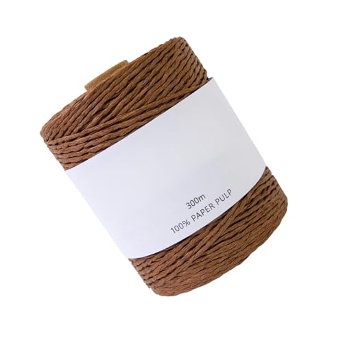 Naturpapier-Bastkordel, Packpapier, Bastband für Korb, Tasche, Weben, Verpacken, Blumenarrangement, 3,28 m Naturpapier-Bastkordel, Packpapier, Bastband für Korb, Tasche, Weben, Verpacken, Blumenarrangement, 3,28 m von XITEA