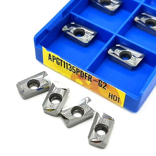 10 teile/satz APGT1135PDFR G2 H01 APGT1135 Fräsen Insert CNC Aluminium Einsätze Wende Interne Fräsen APGT1135PDFR G2 H01 von XIUEQVS