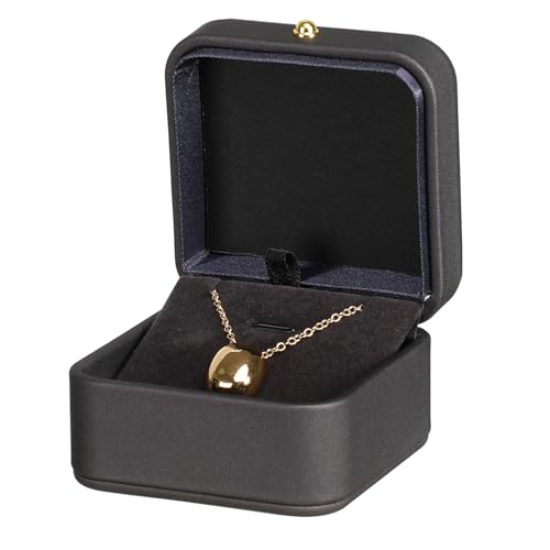 Schmuckschatullen Geschenkbox Schmuck Geschenk Box Halskette Geschenkboxen Anhänger Schmuckschatulle für Verlobung Heiratsantrag Hochzeit von XIZAO