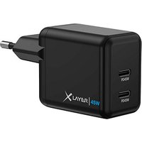 XLAYER Powercharger 45W Ladeadapter schwarz, 45 Watt von XLAYER