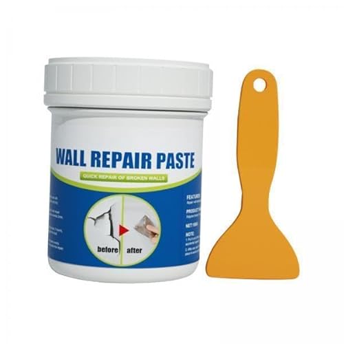 XLWLLNJ 2xWandspachtel Repeair Paste Reparatur Werkzeug Zubehör Ausbessern Mittel Wandspachtel mit Board für Renovierung Riss, Weiß, 3 Stk. von XLWLLNJ