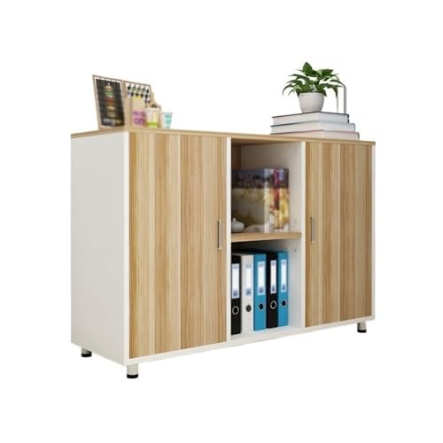 XOVP-023 Aktenschrank Büromöbel, Aktenschrank, Lagerschrank, Datenschrank, Druckerschrank, Speisekammer, Lagerschrank, Kurzschrank Mobile Dokumentenschrank(Natural) von XOVP-023