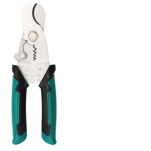 XPJYUA Abisolierzange 3 In 1 Draht Stripper Eisen Kupfer Draht Cutter Kabel Cutter Draht Crimpen Zangen Klemme Spaltung Wicklung Elektriker Werkzeug(1pc) von XPJYUA