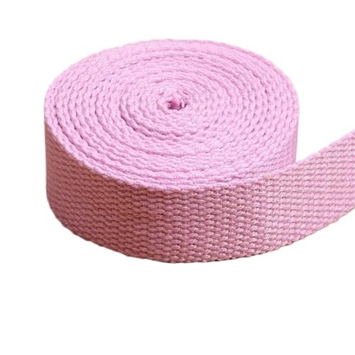 XPJYUA Schrägband Baumwolle 10 Meter 25/32 mm Gurtband aus Polyester-Baumwoll-Canvas-Gurtband for Rucksackgurt, Gürtelband, Kleidungsstück, gewebtes Band(11,25mm) von XPJYUA