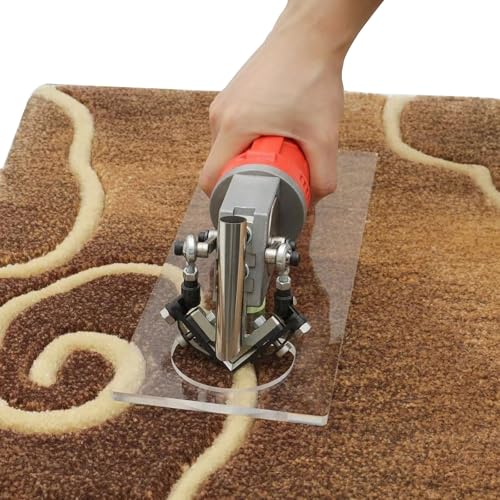 XSDAJSD Tufting-Schnitzschere mit V-Typ, 3500 U/min einstellbar, 120 W Trimmschere, Hand-Tufting-Schere für Teppiche, Teppichschnitzer, elektrische Tufting-Schere für Tufting Fab/Studio, 110 V von XSDAJSD