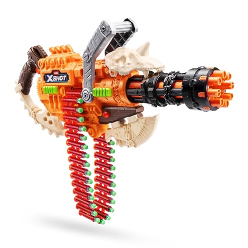 XSHOT Insanity HorrorFire Dread Hammer von ZURU mit 48 Darts, Air Pocket Technologie Darts und Dart-Lagerung, Outdoor-Spielzeug für Jungen und Mädchen, Teenager und Erwachsene von XShot