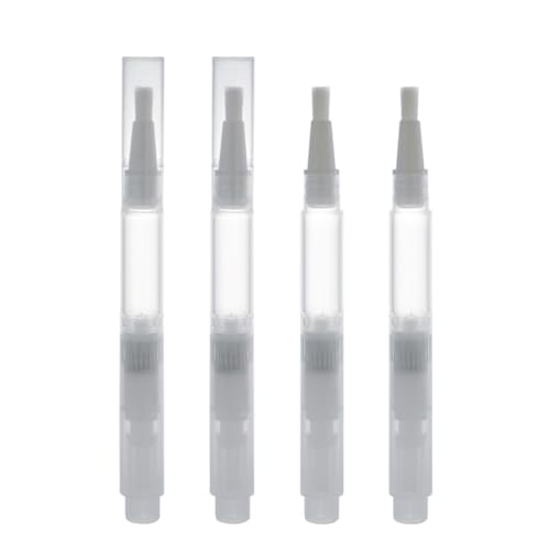 XTIIEED Ausbesserungsstift, 3 ml, nachfüllbar, befüllbar, Pinsel, für Wände, Holzböden, Fenster, Türen, Möbel, Küchenschränke, Ausbesserungsarbeiten, 3 Stück von XTIIEED