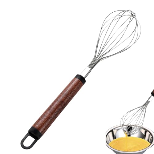 XUQEAYWD Mais -Cob -Stripper, Mais -Driseher - Manuelles Holzgriff Mais Stripper Ei Whisk Schläger | Handwerkzeug für Handheld -Heimküche, Schäler oder Eierbieter für Männer Männer, um Salate und von XUQEAYWD