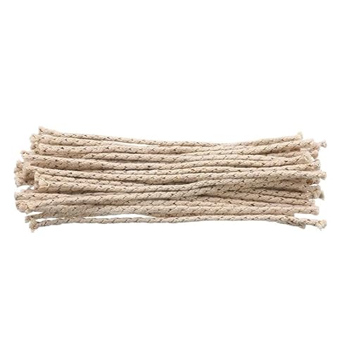 XUXPFJ 10/30/50 stücke Kupfer Draht Baumwolle Kern Dochte for Kerosin Öl Benzin Leichter Universal Ersatz Zubehör Großhandel(10pcs Wicks) von XUXPFJ