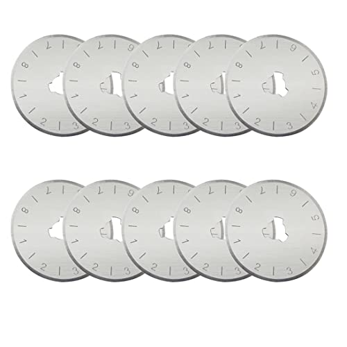 Rotary Cutting Disc 28mm Sewing Quilting Accessories 10 PACK Rotary Cutting Disc 28mm von XVHOAB