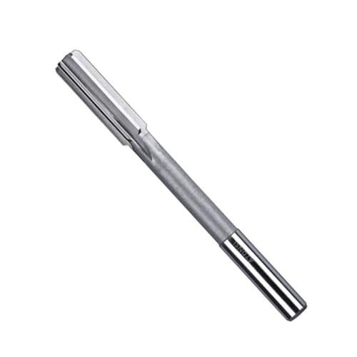 HSS-Maschinenreibahle, H7, gerader Schaft, Spannfutter, Fräsreibahle, 6 Nuten, D2 mm-D20 mm, Fräser mit flachem Boden (Size : 15mm) von XWTOOL